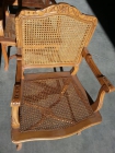 Antiguo conjunto de 6 sillas de madera tallada de haya - mejor precio | unprecio.es