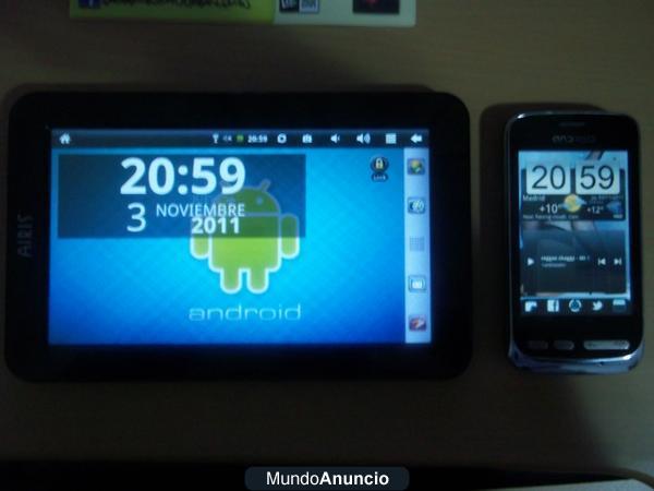 android movil + tablet airis
