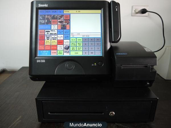 CAJA REGISTRADORA TACTIL SAM4S SPS2000 POCO USADA