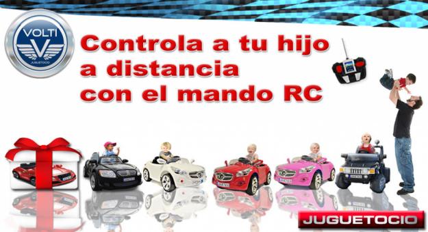 Coche infantiles con control paterno