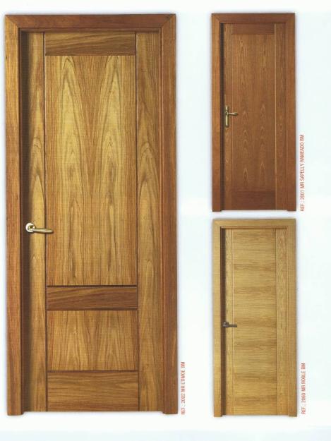 Gran variedad de puertas