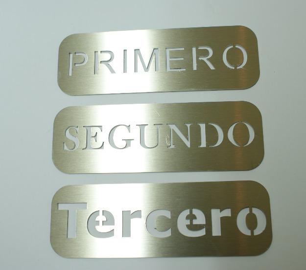 Letreros/Letras/Númeross