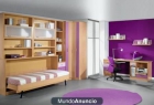 literas abatibles , camas abatibles en horizontal con libreria, armarios - mejor precio | unprecio.es