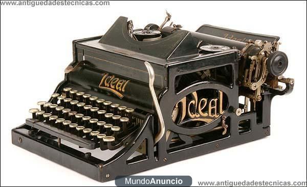 Maquina de escribir IDEAL DE 1910