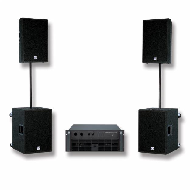 Alquiler equipo profesional  sonido y luces