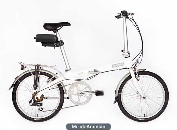 Bicicleta eléctrica plegable