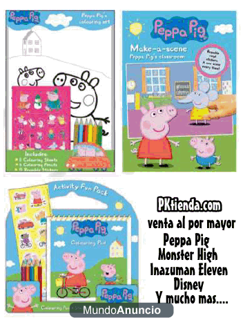 VENTA AL POR MAYOR PEPPA PIG