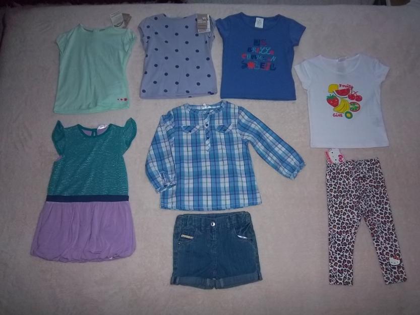 Lote de ropa de verano talla 24 meses