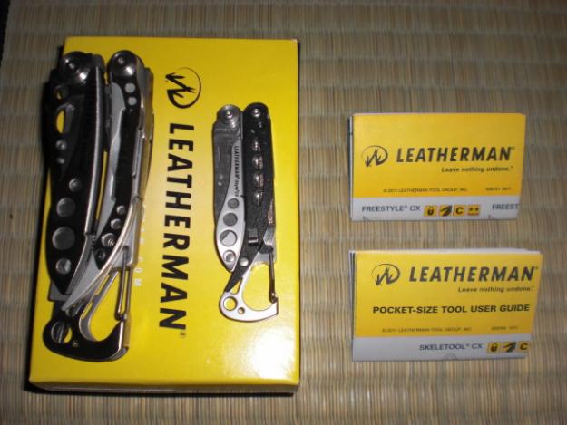 Pack Multiherramientas LEATHERMAN Skeletool + Style  CS a estrenar