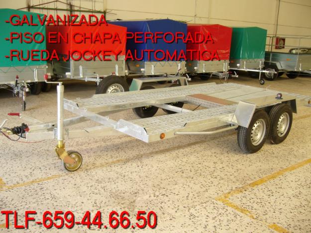 REMOLQUE PORTACOCHES EN OFERTA 2200 EUROS