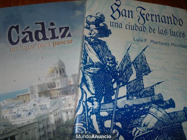 se vende libro de San Fernando y Cádiz
