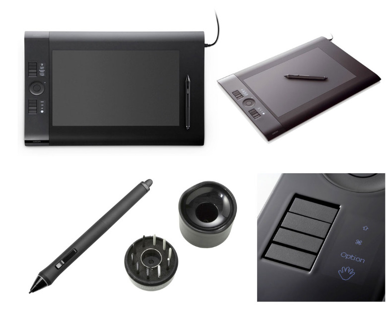 Tableta digital wacom intuos 4 xl profesional con lápiz