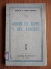 Gustavo Thils - Misión del clero y del laicado (Ed. Desclée de Brouwer, 1956) - mejor precio | unprecio.es