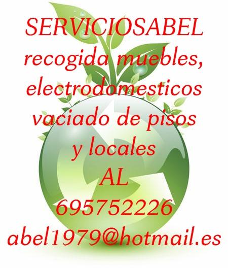 RECOGIDA DE ELECTRODOMESTICOS