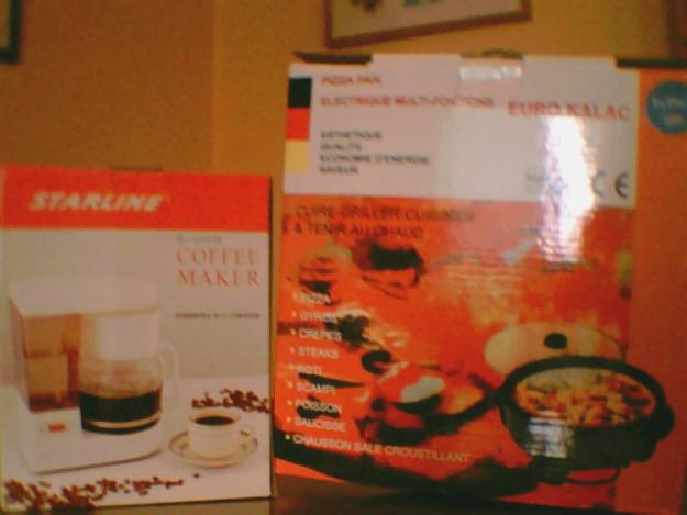 cafetera y paellera electrica multifunción