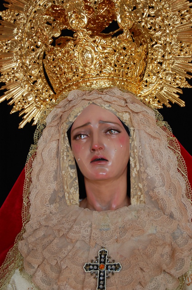 Imagen de dolorosa(tamaño natural)