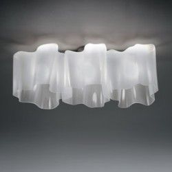 Artemide Logico soffitto 3 in linea difusor seda lúcido - iLamparas.com