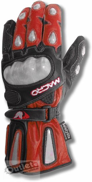 Guantes moto -Liquidacion - outlet guantes  MACRO  ROAD SEPANG