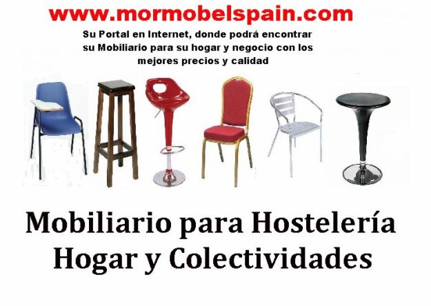 SILLAS,TABURETES,MESAS, TODO EN MOBILIARIO PARA MONTAR SU BAR, PUB Y RESTAURANTE