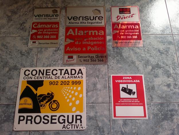 vendo placas nuevas de alarma securitas direct y prosegur
