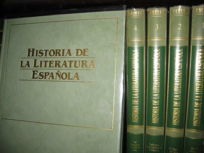 Historia de la Literatura Española 5 Tomos