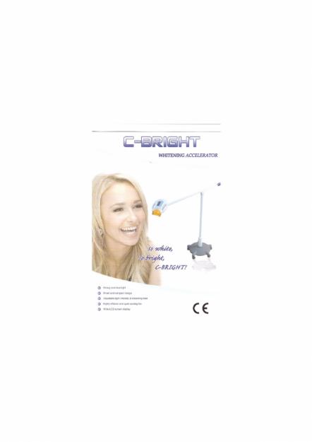 NUEVA LAMPARA DE BLANQUEAMIENTO C-BRIGHT