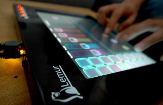 Jazzmutant Lemur (pantalla táctil OSC  controlador MIDI)