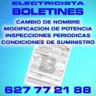 627772188 boletines electricos zaragoza - mejor precio | unprecio.es