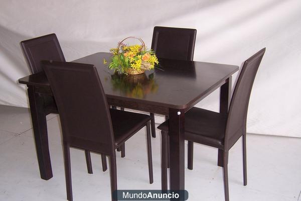 Mesa  Comedor  y 4 Sillas