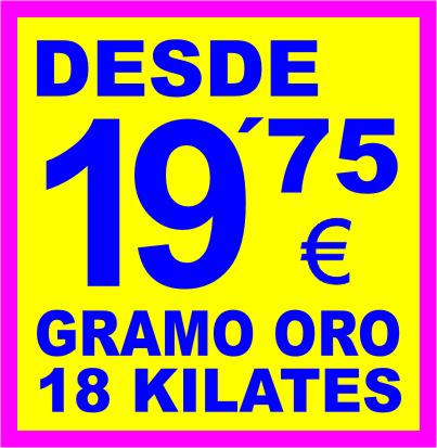 COMPRO ORO VALENCIA - MURCIA - ALBACETE - ALICANTE - PAGAMOS SIEMPRE PRECIOS ALTOS.