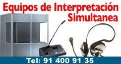 Alquiler Equipos Traducción Simultánea. Cabinas de interpretación