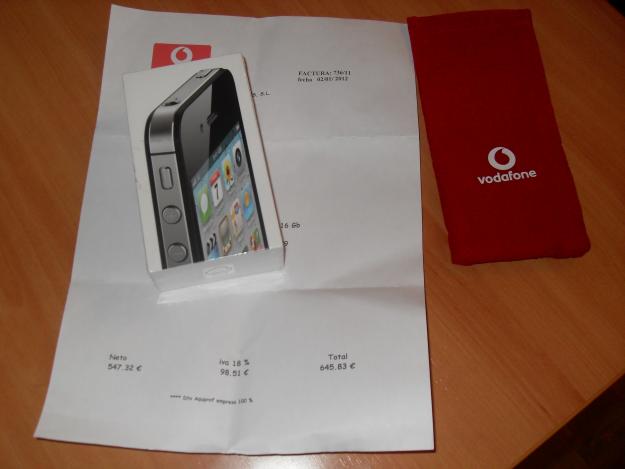 iphone 4s precintado vodafone