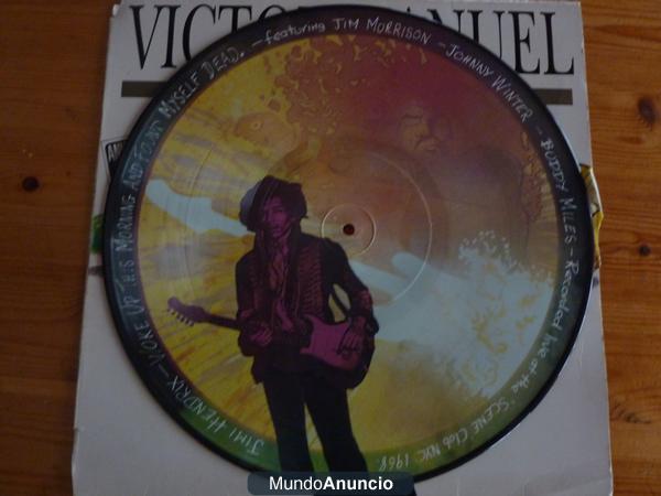 Vinilo de Jimi Hendrix a Color