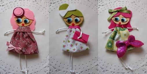 broches fieltro