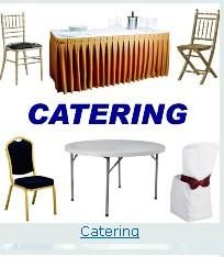 MOBILIARIO PARA CATERING Y EVENTOS