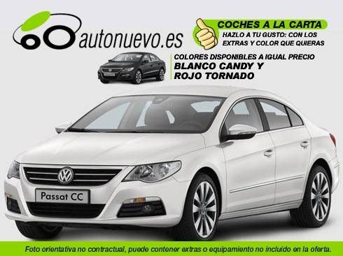 Volkswagen Passat CC 2.0Tdi Dpf 140cv. Dsg 6vel. Blanco ó Gris Urano. Nuevo. Nacional. A la Carta.