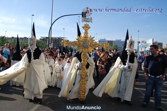 Túnica nazareno. Hermandad de la Estrella - Córdoba