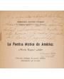 Poetas que cantaron al indio de América. Antología. Introducción, selección y notas de... ---  Ed. Estrada, 1950, Buenos