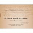 Poetas que cantaron al indio de América. Antología. Introducción, selección y notas de... --- Ed. Estrada, 1950, Buenos - mejor precio | unprecio.es