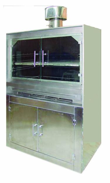 HORNO BARBACOA carbon para todo tipo de carnes, mariscos, pescados y verduras