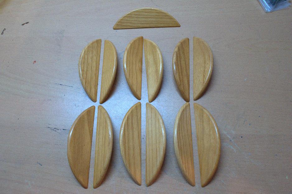 Tiradores de madera, 12