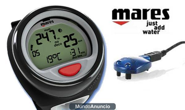 Ordenador buceo MARES PUCK + interfaz USB