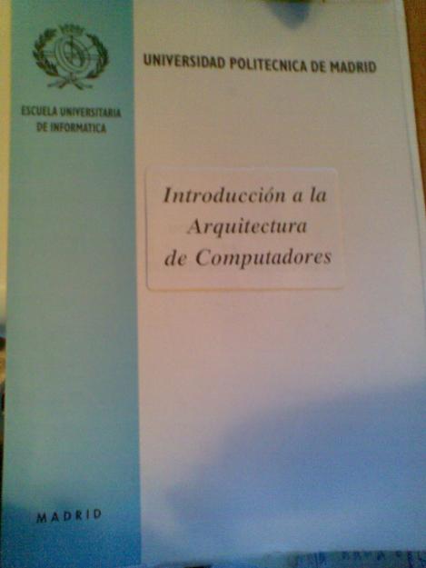 Vendo Libros de la EUI UPM de Informática