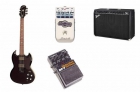 Vengo guitarra Epiphone SG Tony Iommi + Amplificador Fender FM 212 DSP 100W + Pedales efectos - mejor precio | unprecio.es
