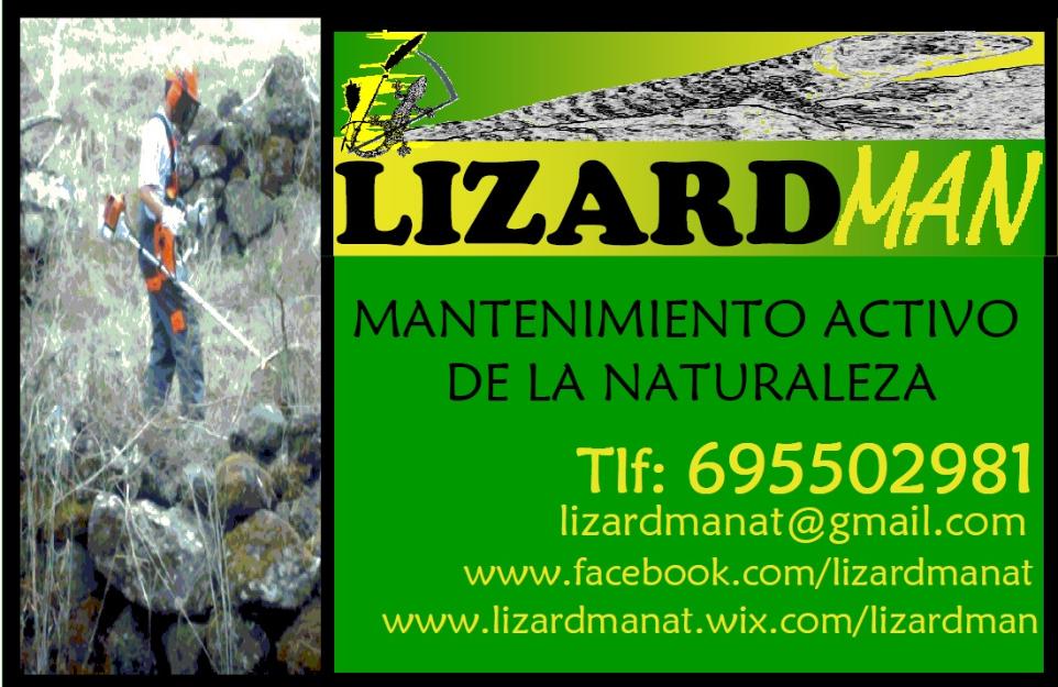 LizardMan Tenerife Limpieza de huertas, fincas, podas fitosanitarios Reparación maquinaria