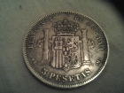Moneda Alfonso XII 1884 5 pesetas de plata - mejor precio | unprecio.es