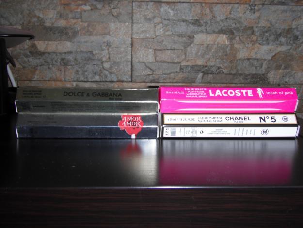 perfumes originales 35 ml, formato aeropuerto