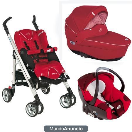 Vendo carrito de bebe modelo loola color oxygen red