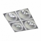 Leds C4 Architectural Downlight Multidir Trimless Cuadrado 4xQr-CB51 - Blanco - mejor precio | unprecio.es