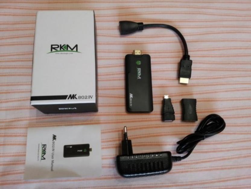 Vendo smart box tv hdmi internet-rikomagic mk802 iv-quad core 1.8ghz 2gb 8gb android